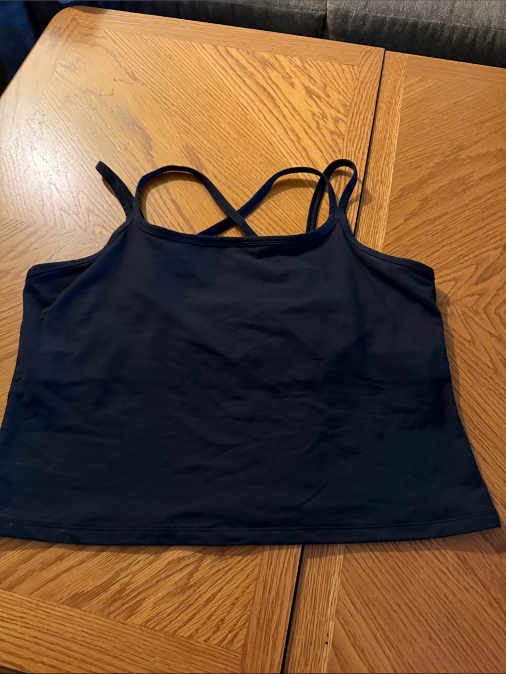 Under Armour Black Crossback Camisole Tank